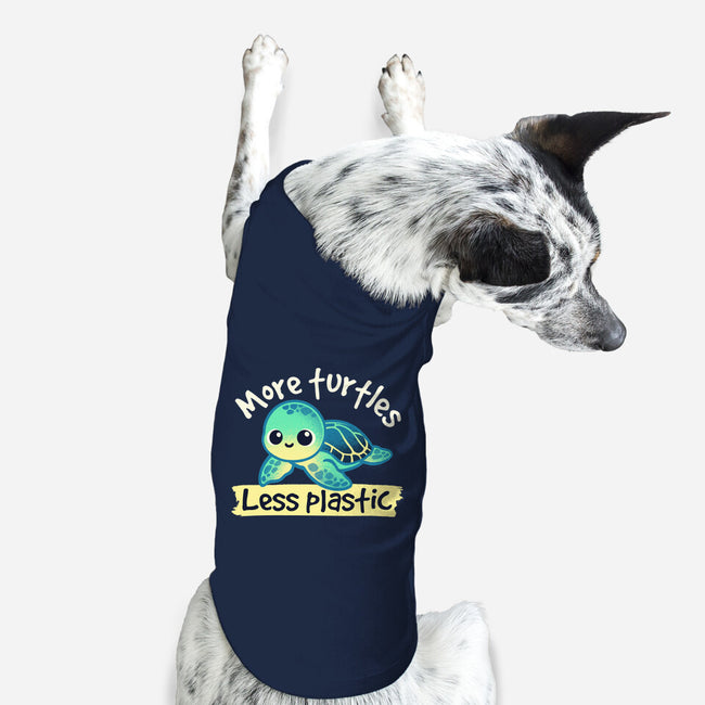 More Turtles Less Plastic-Dog-Basic-Pet Tank-NemiMakeit