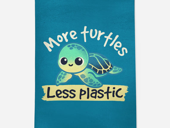 More Turtles Less Plastic