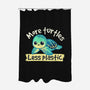 More Turtles Less Plastic-None-Polyester-Shower Curtain-NemiMakeit