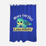 More Turtles Less Plastic-None-Polyester-Shower Curtain-NemiMakeit