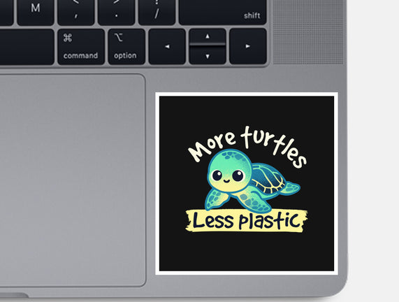 More Turtles Less Plastic