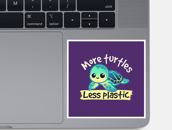 More Turtles Less Plastic