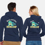 More Turtles Less Plastic-Unisex-Zip-Up-Sweatshirt-NemiMakeit