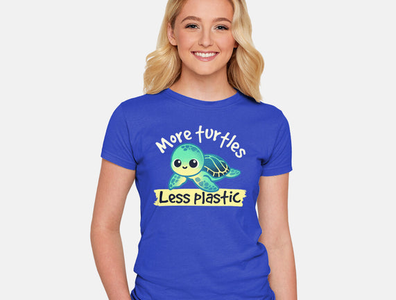 More Turtles Less Plastic