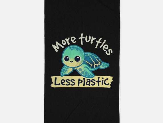 More Turtles Less Plastic