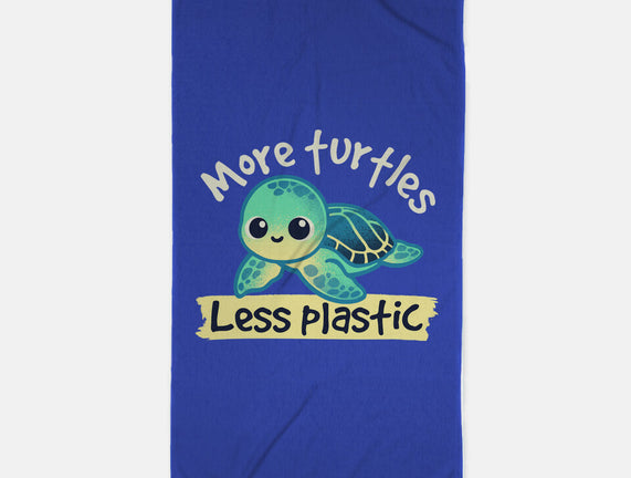 More Turtles Less Plastic