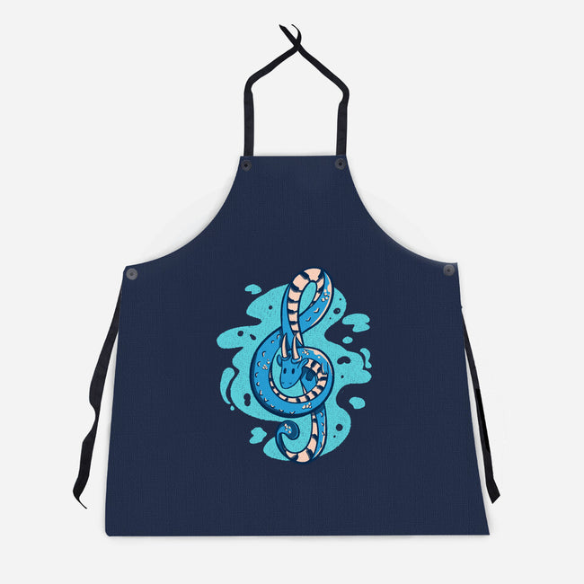 Dragon Song Magic-Unisex-Kitchen-Apron-tobefonseca