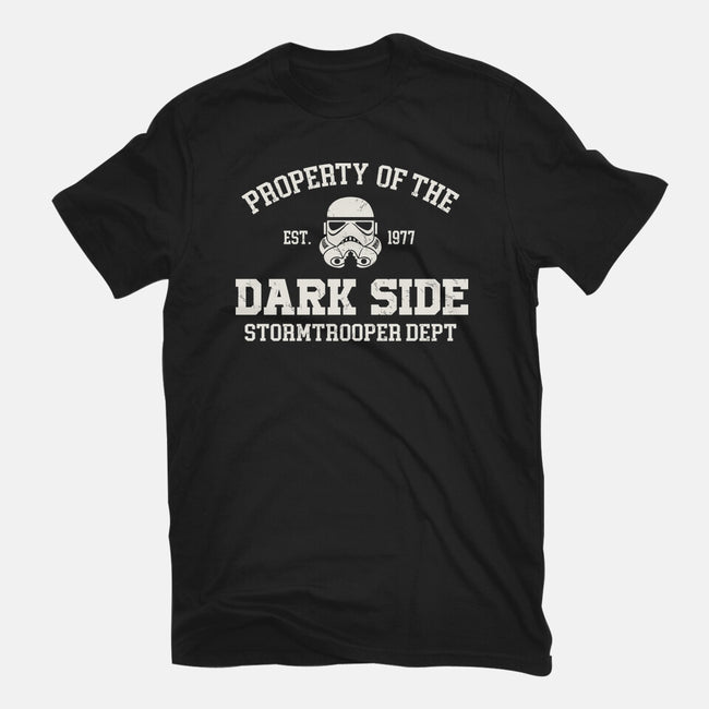 Property Of Dark Side-Womens-Fitted-Tee-Melonseta