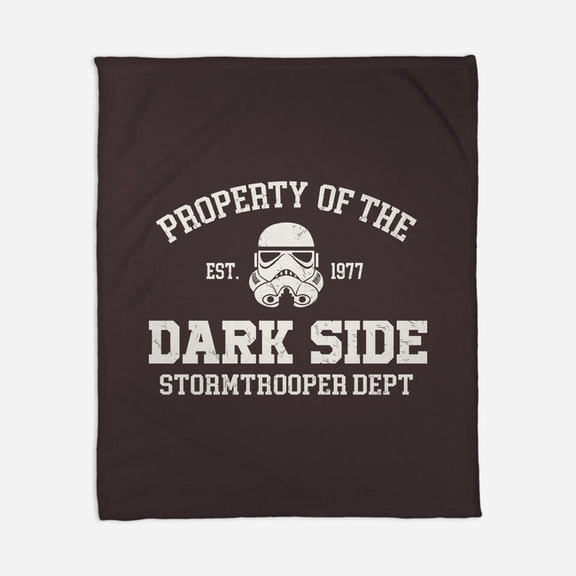 Property Of Dark Side-None-Fleece-Blanket-Melonseta