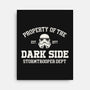 Property Of Dark Side-None-Stretched-Canvas-Melonseta