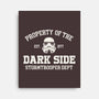 Property Of Dark Side-None-Stretched-Canvas-Melonseta