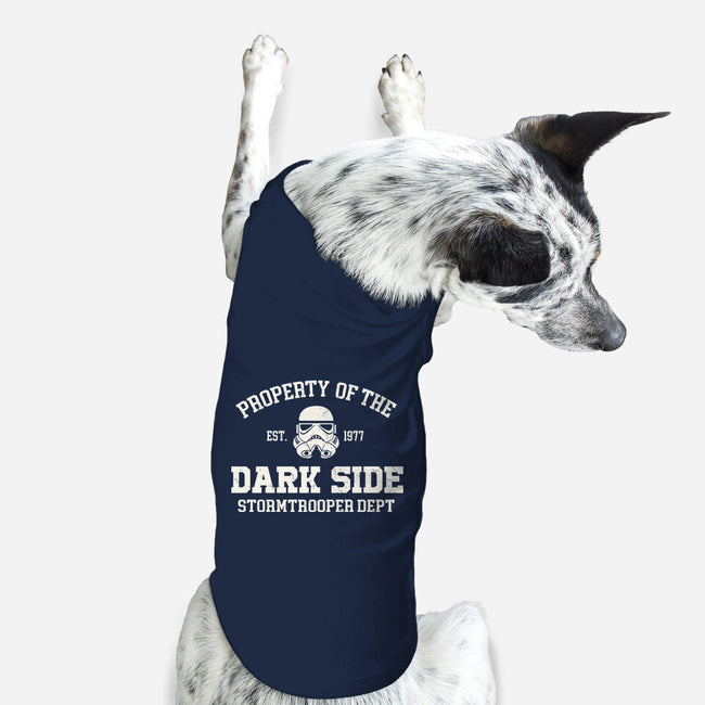 Property Of Dark Side-Dog-Basic-Pet Tank-Melonseta