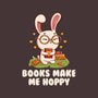 Books Make Me Hoppy-Womens-Basic-Tee-tobefonseca