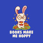 Books Make Me Hoppy-Womens-Off Shoulder-Tee-tobefonseca