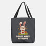 Books Make Me Hoppy-None-Basic Tote-Bag-tobefonseca