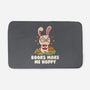 Books Make Me Hoppy-None-Memory Foam-Bath Mat-tobefonseca