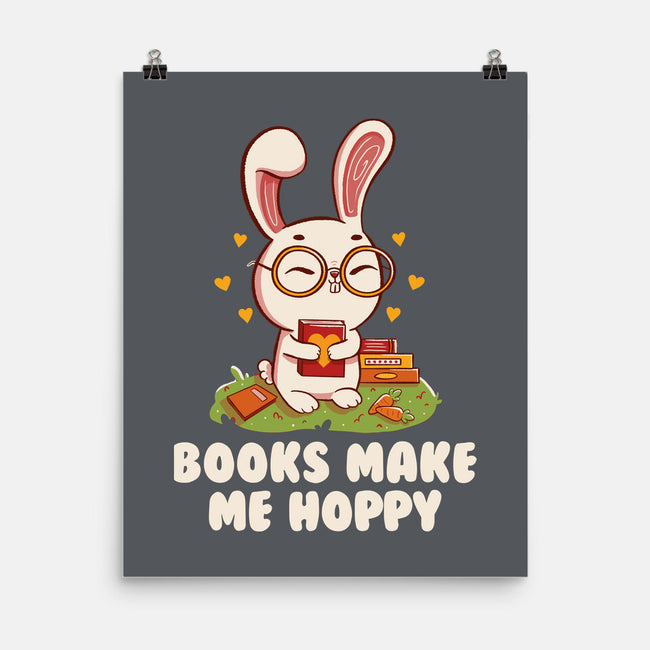 Books Make Me Hoppy-None-Matte-Poster-tobefonseca