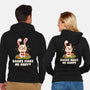 Books Make Me Hoppy-Unisex-Zip-Up-Sweatshirt-tobefonseca