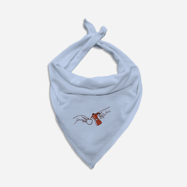 The Creation Of Coffee-Dog-Bandana-Pet Collar-tobefonseca