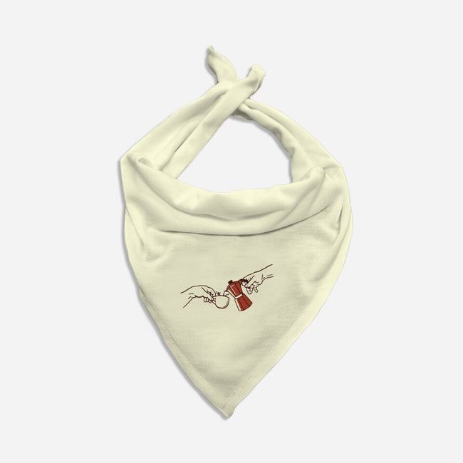 The Creation Of Coffee-Dog-Bandana-Pet Collar-tobefonseca