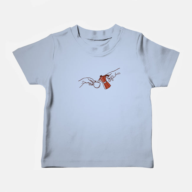 The Creation Of Coffee-Baby-Basic-Tee-tobefonseca