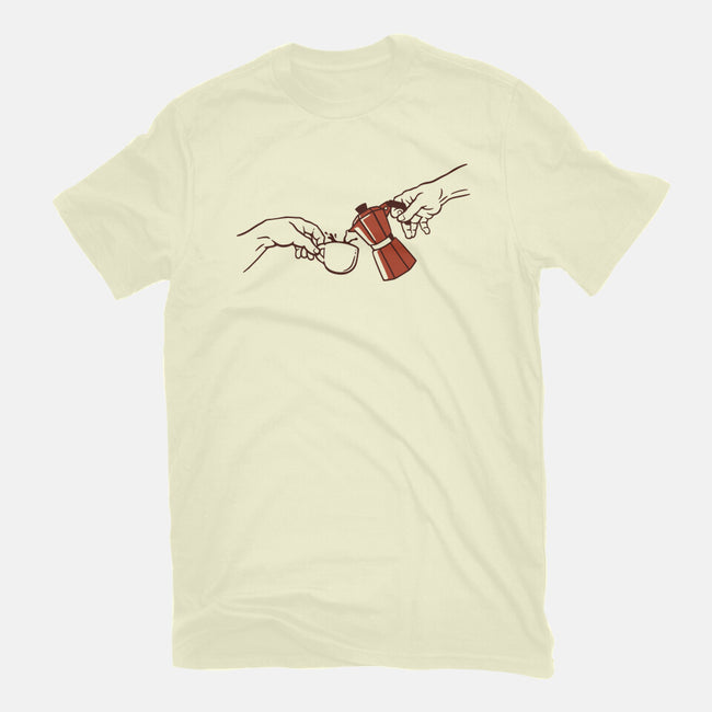 The Creation Of Coffee-Mens-Premium-Tee-tobefonseca