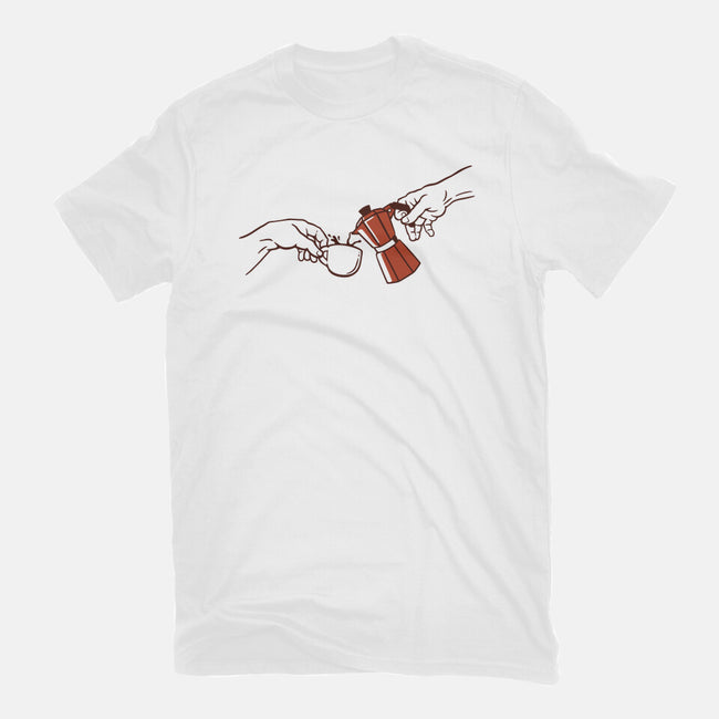 The Creation Of Coffee-Mens-Premium-Tee-tobefonseca