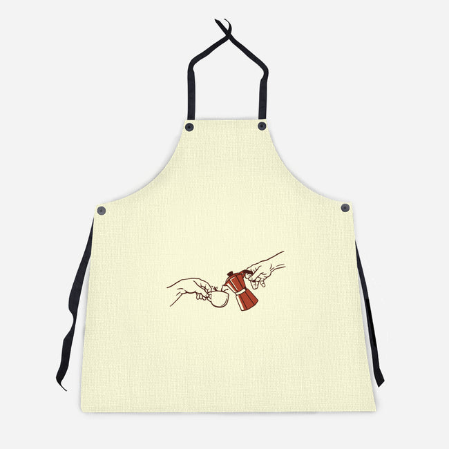 The Creation Of Coffee-Unisex-Kitchen-Apron-tobefonseca