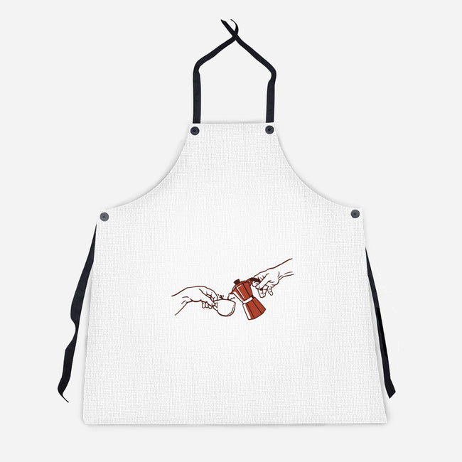 The Creation Of Coffee-Unisex-Kitchen-Apron-tobefonseca