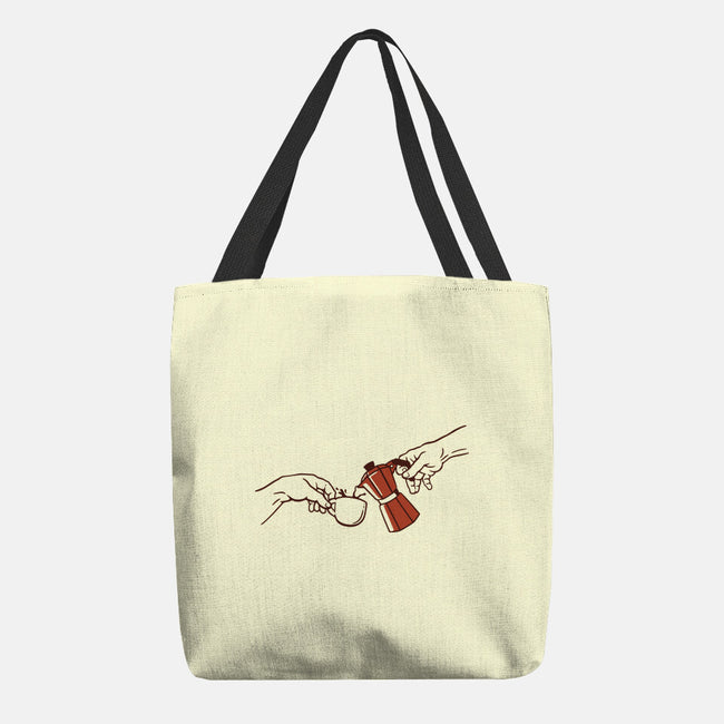 The Creation Of Coffee-None-Basic Tote-Bag-tobefonseca