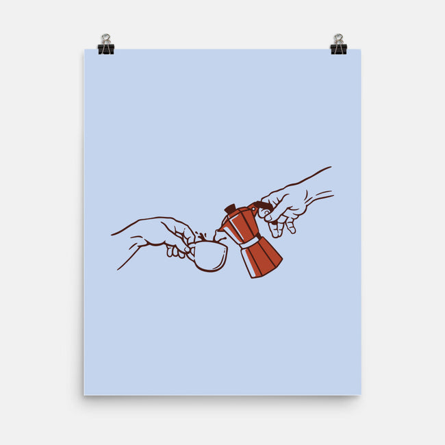 The Creation Of Coffee-None-Matte-Poster-tobefonseca