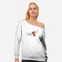 The Creation Of Coffee-Womens-Off Shoulder-Sweatshirt-tobefonseca