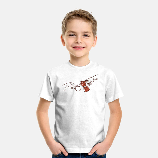 The Creation Of Coffee-Youth-Basic-Tee-tobefonseca