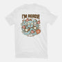 I'm Ready Coffee Octopus-Womens-Fitted-Tee-tobefonseca