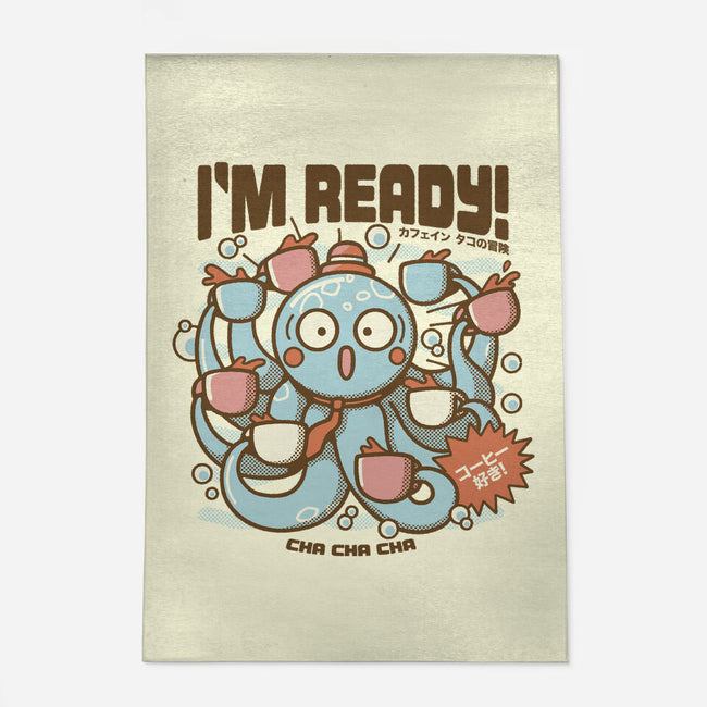 I'm Ready Coffee Octopus-None-Outdoor-Rug-tobefonseca