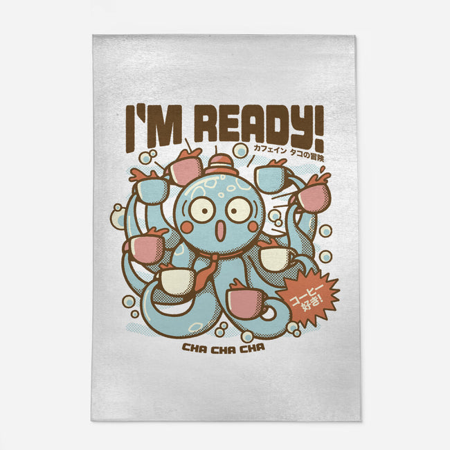 I'm Ready Coffee Octopus-None-Outdoor-Rug-tobefonseca