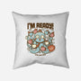 I'm Ready Coffee Octopus-None-Removable Cover-Throw Pillow-tobefonseca