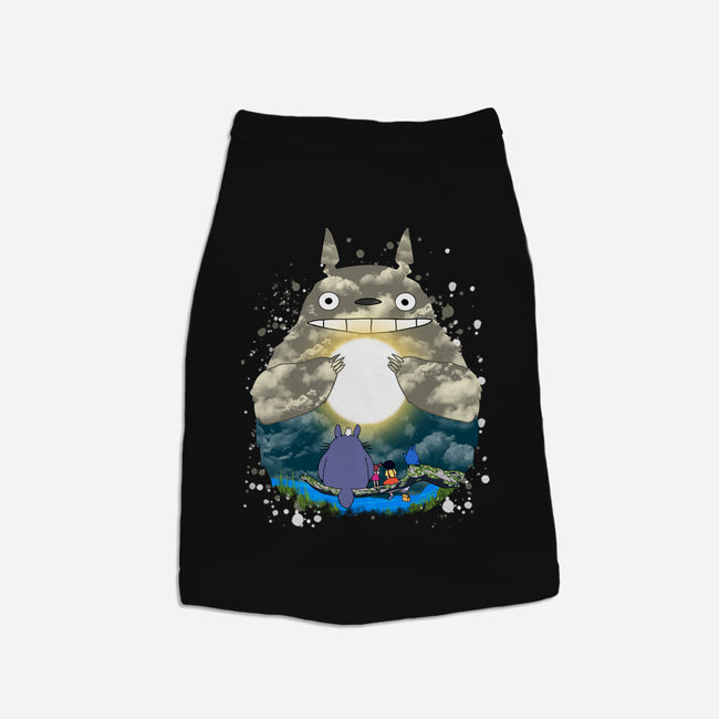 Totoro Moonlight-Cat-Basic-Pet Tank-JamesQJO