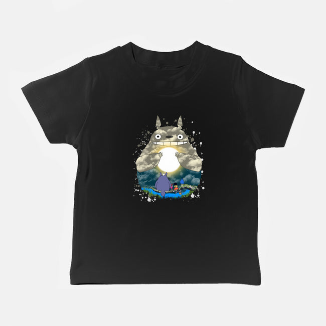 Totoro Moonlight-Baby-Basic-Tee-JamesQJO