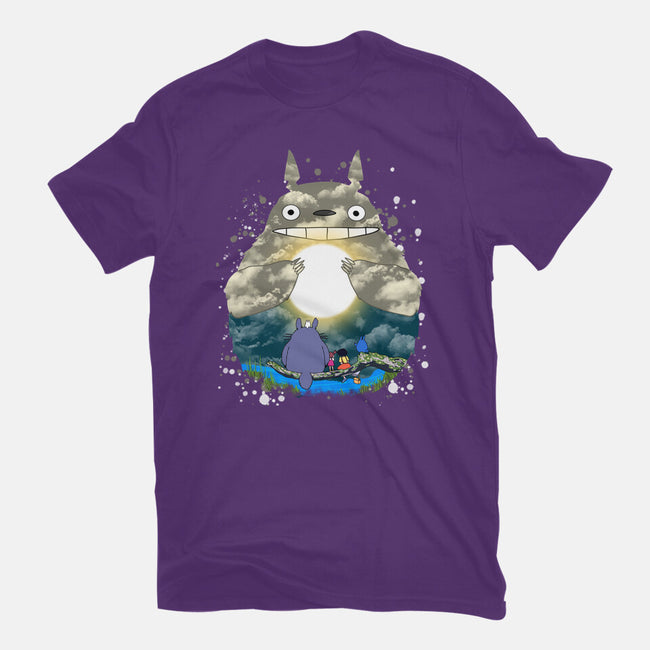 Totoro Moonlight-Mens-Premium-Tee-JamesQJO