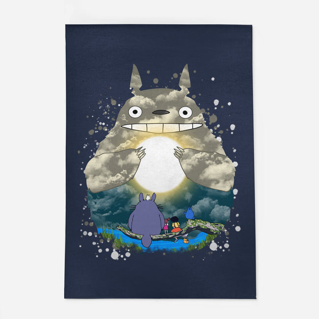 Totoro Moonlight-None-Indoor-Rug-JamesQJO