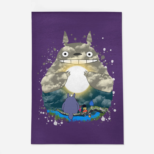 Totoro Moonlight-None-Indoor-Rug-JamesQJO