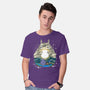 Totoro Moonlight-Mens-Basic-Tee-JamesQJO