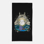 Totoro Moonlight-None-Beach-Towel-JamesQJO