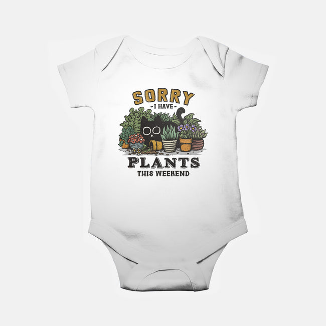 I Have Plants This Weekend-Baby-Basic-Onesie-kg07