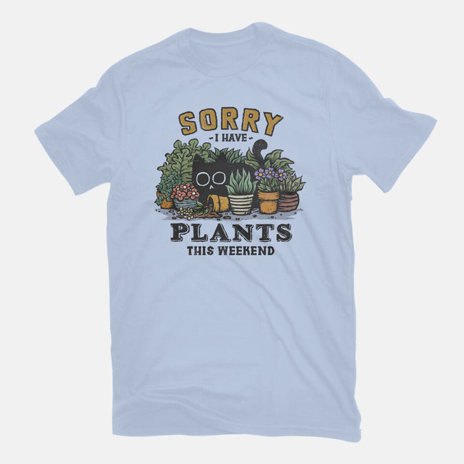 I Have Plants This Weekend-Mens-Basic-Tee-kg07