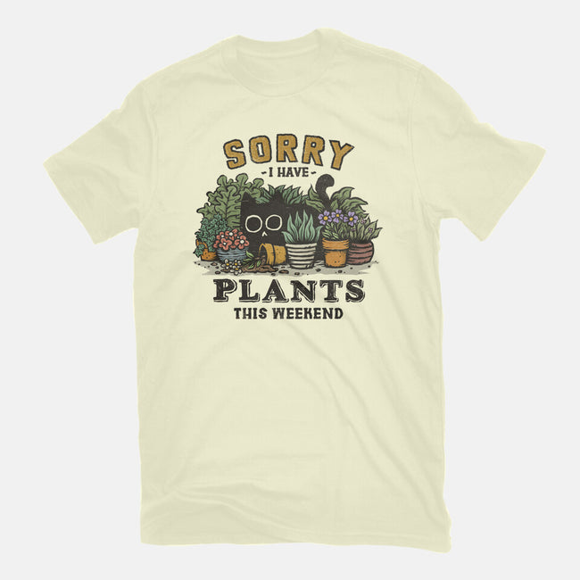 I Have Plants This Weekend-Mens-Basic-Tee-kg07