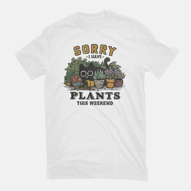 I Have Plants This Weekend-Unisex-Basic-Tee-kg07