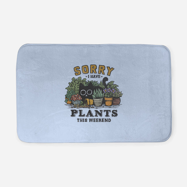 I Have Plants This Weekend-None-Memory Foam-Bath Mat-kg07