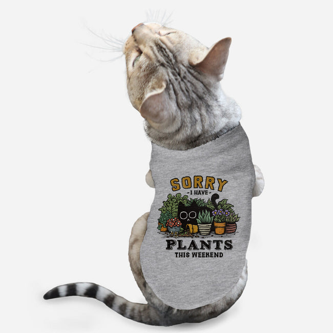 I Have Plants This Weekend-Cat-Basic-Pet Tank-kg07